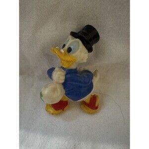 Vintage 1991 Kellogg's Disney DuckTales Scrooge McDuck Figure Money Bag Rare